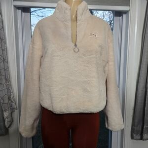 Puma Women's Soft Cream Teddy Jacket